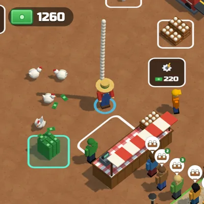 Farm Tycoon: Egg Rush game
