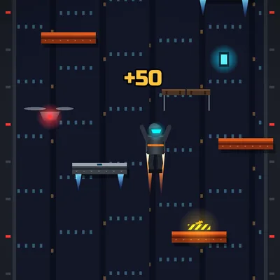 Skyscraper Jetpack Climb game