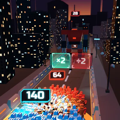 Crowd Battle game