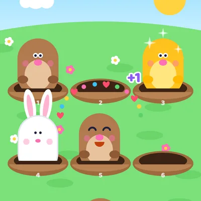 Boop the Mole game