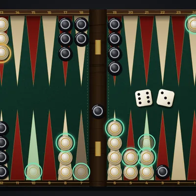 Backgammon game