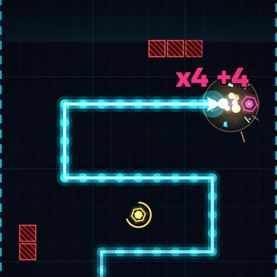 Cyber Snake game