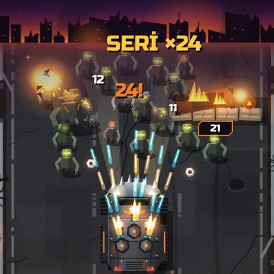 Zombie Highway Defense game
